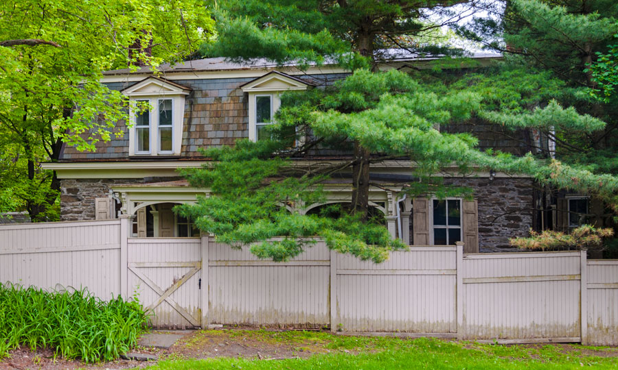 Jan Pier House along Route 308 in Rhinebeck, New York